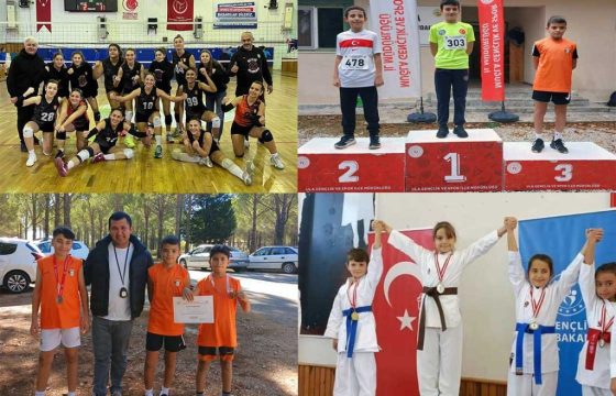 Menteşe Belediyespor Kulübünden 163 madalya, 8 Kupa