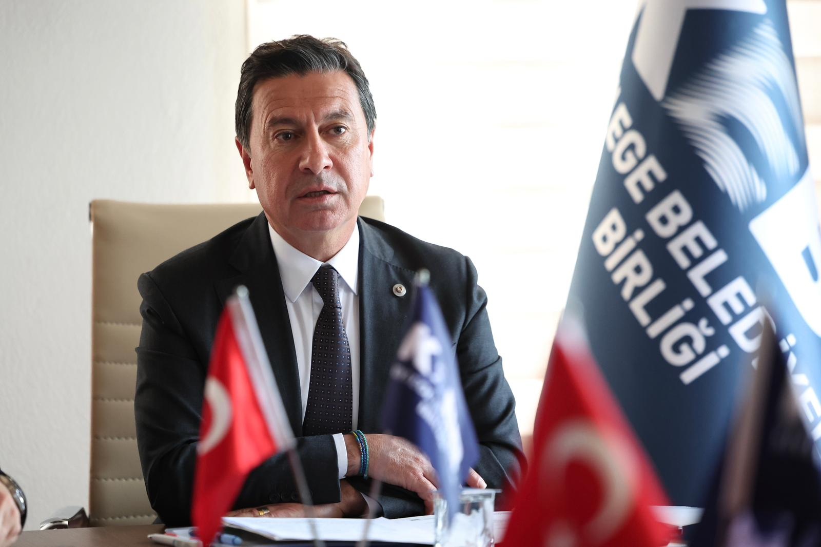Kıyı Ege Belediyeler Birliği Nisan ayı encümen toplantısı Ayvalık’ta yapıldı